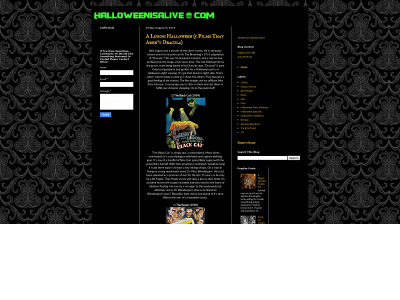 www.halloweenisalive.com snapshot