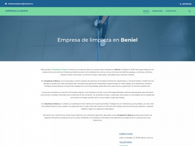 www.limpiezaslabasca.com snapshot