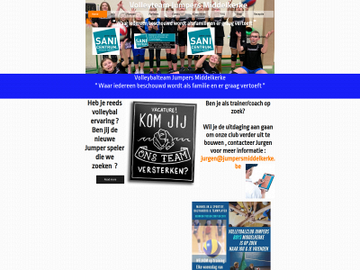 jumpersmiddelkerke.be snapshot