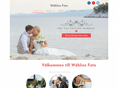 wahlinsfoto.se snapshot