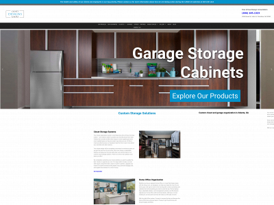 closetdesignsandmore.com snapshot