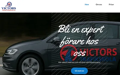 victorstrafikskola.se snapshot