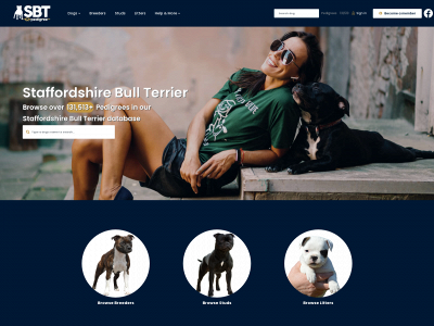 sbtpedigree.com snapshot