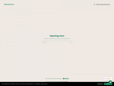 ekosanus.com snapshot