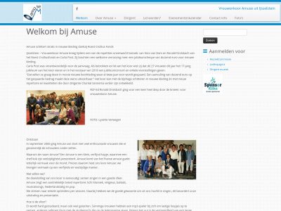 amusekoor.nl snapshot