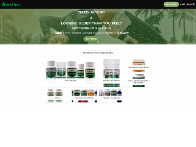 nutritec.co.nz snapshot