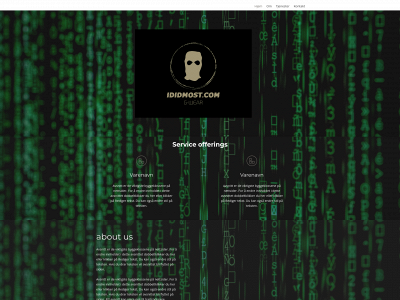 ididmost.com snapshot