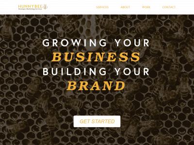hunnybeemarketing.com snapshot