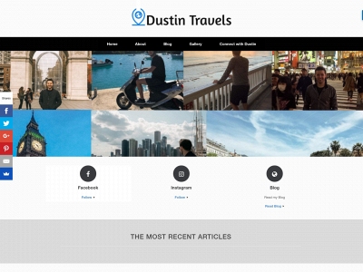 dustintravels.com snapshot