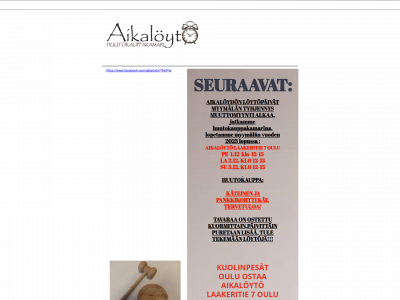 aikaloyto.fi snapshot