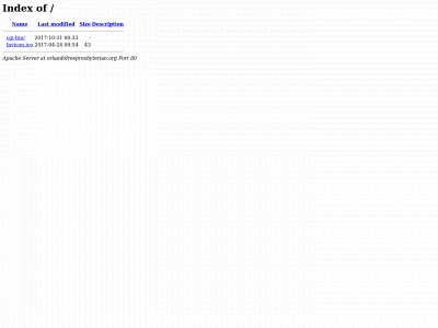 orlandofreepresbyterian.org snapshot