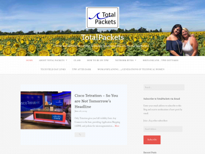 totalpackets.com snapshot