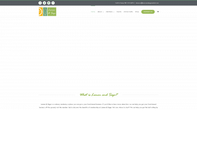 lemonandsagemarket.com snapshot