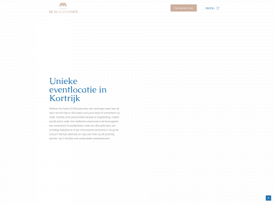 hoevedeblauwpoorte.be snapshot