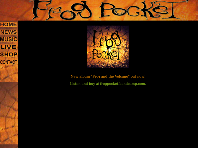 frogpocket.com snapshot
