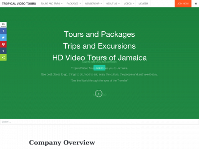 tropicalvideotours.com snapshot