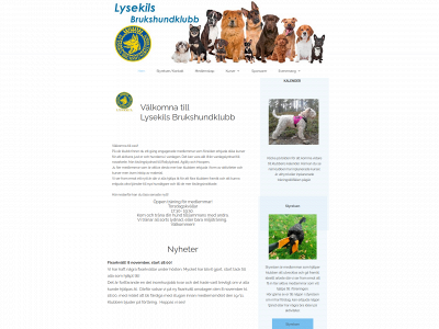 lysekilsbrukshundklubb.se snapshot