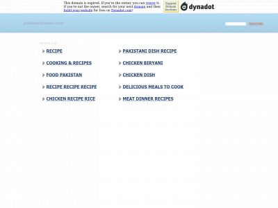 pakistandiaries.com snapshot