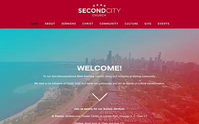 secondcitychurch.com snapshot