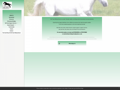 oldtownridingschool.co.uk snapshot