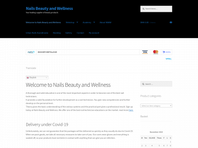 nailsbeautyandwellness.dk snapshot