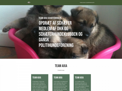 schaeferhvalpen.dk snapshot