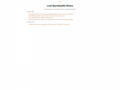 lowbandwidthnews.com snapshot