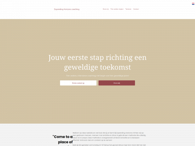 expandinghorizons.nl snapshot