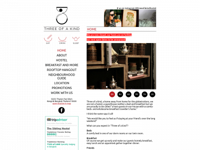 threeofakindhouse.com snapshot