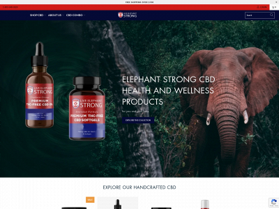 liveelephantstrong.com snapshot