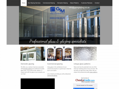 gsmglazing.co.uk snapshot