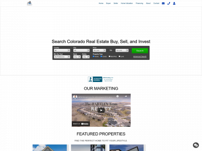 www.thehartleyteamrealty.com snapshot