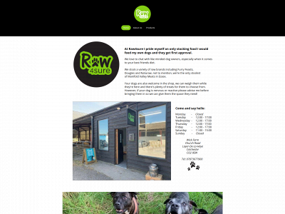 raw4sure.co.uk snapshot