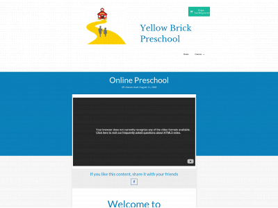yellowbrickpreschool.com snapshot