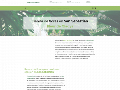 www.flordegladys.es snapshot