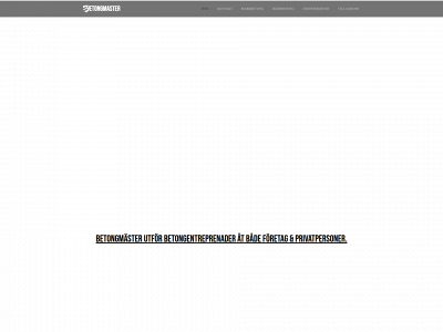 betongmaster.se snapshot