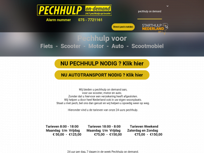 pechhulp-ondemand.nl snapshot