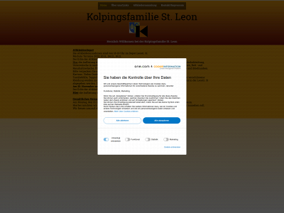kolpingsfamilie-stleon.de snapshot