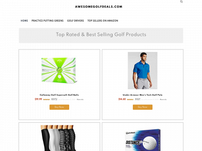 awesomegolfdeals.com snapshot