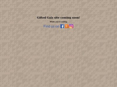 giftedgalz.com snapshot
