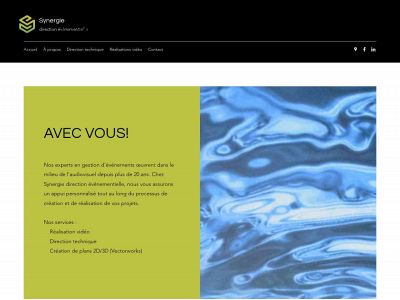 synergie-de.com snapshot
