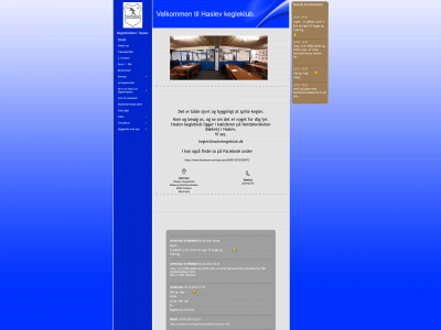 haslevkegleklub.dk snapshot