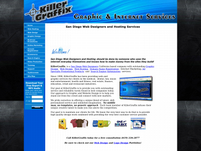 killergraffix.com snapshot