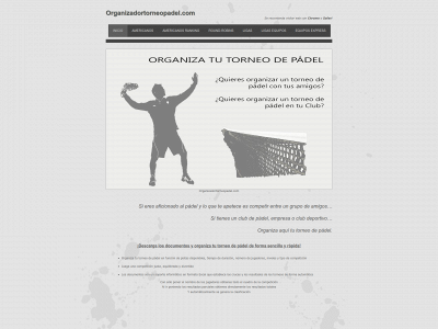 organizadortorneopadel.com snapshot