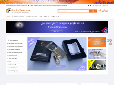cloudoffragrance.com snapshot