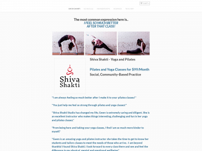 shivashaktiyogacenter.com snapshot