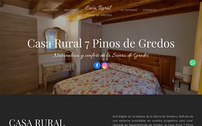 casarural7pinosdegredos.es snapshot