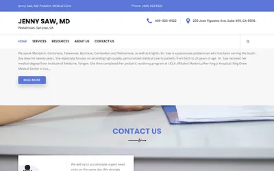 jennysawmd.com snapshot