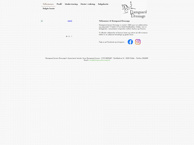 damgaarddressage.dk snapshot