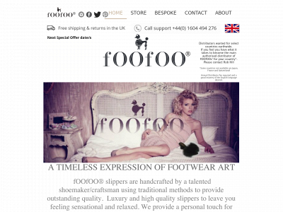 foofooslippers.co.uk snapshot